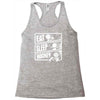 v3 eat sleep hockey Racerback Tank