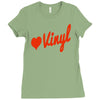love vinyl Ladies Fitted T-Shirt