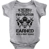 The Title Firefighter Not Earned From Fancy Degree Baby Onesie