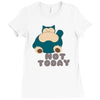 not today (2) Ladies Fitted T-Shirt