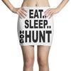 eat sleep hog hunt Mini Skirts
