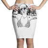 skate or die Pencil Skirts