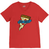 life is a pizza party V-Neck Tee