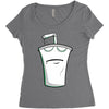 aqua teen hungry force Women's Triblend Scoop T-shirt
