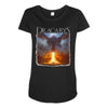 dracarys Maternity Scoop Neck T-shirt