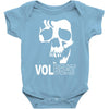volbeat danish rock band cool skull Baby Onesie