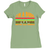 i'm a dude Ladies Fitted T-Shirt