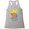 log it's better than bad it's good Racerback Tank