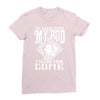so good with my rod Ladies Fitted T-Shirt