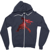 Warrior Zipper Hoodie