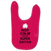 keep calm and go super saiyan t shirt tee dragon dbz ball goku z veget Baby Bibs