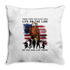Honor Those Who Place Their Life On The Line Throw Pillow