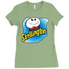 skellington Ladies Fitted T-Shirt