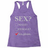 Sex Yes Please Racerback Tank
