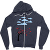 Tree Of Love Zipper Hoodie
