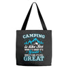 Camping Is Like Sex Tote Bags