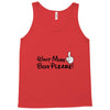 Want More Beer Please Black Tank Top