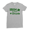 irish i were drunk Ladies Fitted T-Shirt