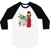 save the princess 3/4 Sleeve Shirt