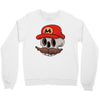 mario skull Crewneck Sweatshirt