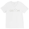 groom handcuffs V-Neck Tee