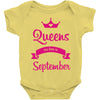 queens are born in september Baby Onesie