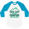 Camper Couple Man 3/4 Sleeve Shirt