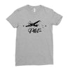 Plane Ladies Fitted T-Shirt