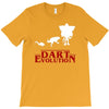 dart evolution stranger dustin tv show T-Shirt