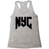 nyc new york city Racerback Tank