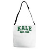 kale university Adjustable Strap Totes