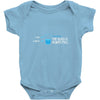 Technically, The Glass Is Always Full Baby Onesie