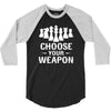 Chess Choose Your Weapon 3/4 Sleeve Shirt