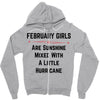 February girls Zipper Hoodie