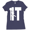 fuck it Ladies Fitted T-Shirt