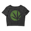 cannabis finger printing Crop Top