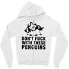 don't f penguins clothing Zipper Hoodie