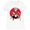 pretty guardian sumi e Ladies Fitted T-Shirt