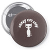 crazy cat lady Pin-back button