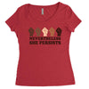 nevertheless she persists people Women's Triblend Scoop T-shirt