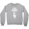 nature guitar white tree music banksy art Crewneck Sweatshirt