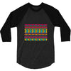 pattern overload 3/4 Sleeve Shirt