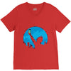 bat signal V-Neck Tee