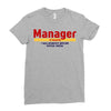 Manager Of Myselfy i Was Nobody Before Social Media Ladies Fitted T-Shirt
