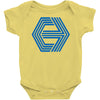 action film logo cannon Baby Onesie