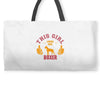 This Girl Loves Her Boxer Weekender Totes