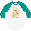 real eyes realize real lies 3/4 Sleeve Shirt