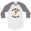 Pizza Power 3/4 Sleeve Shirt