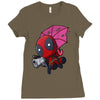 lil big mouth Ladies Fitted T-Shirt
