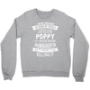 Super Cool Poppy Of A Freaking Awesome Granddaughter Crewneck Sweatshirt